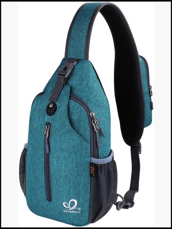 Crossbody Sling Backpack Travel Hiking Chest Daypack main image 5